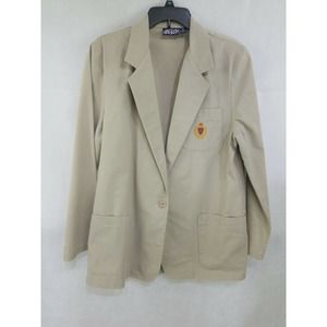 Jaclyn Sport Jacket Blazer Khaki Tan Casual 14